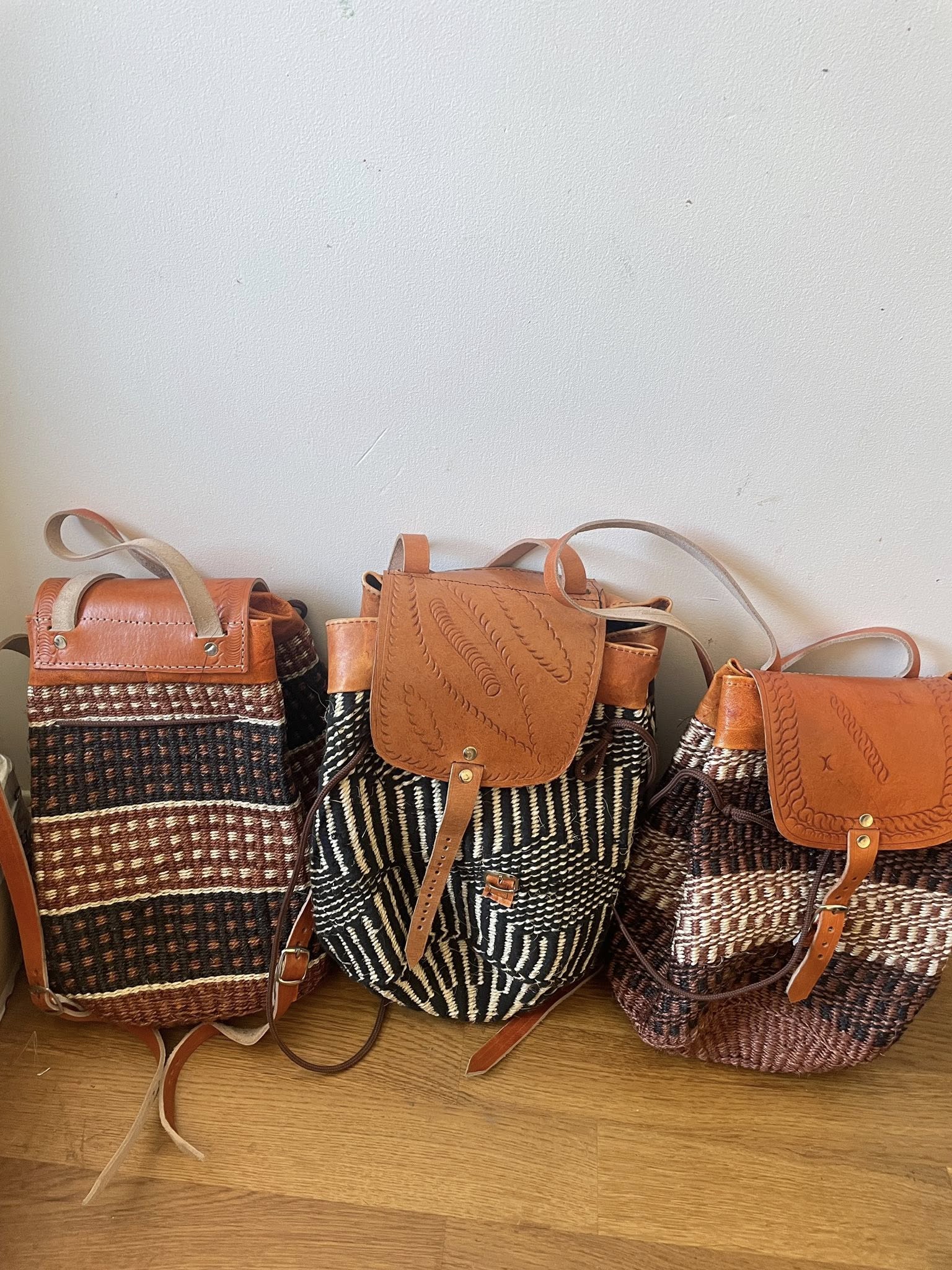 Special handmade backpack