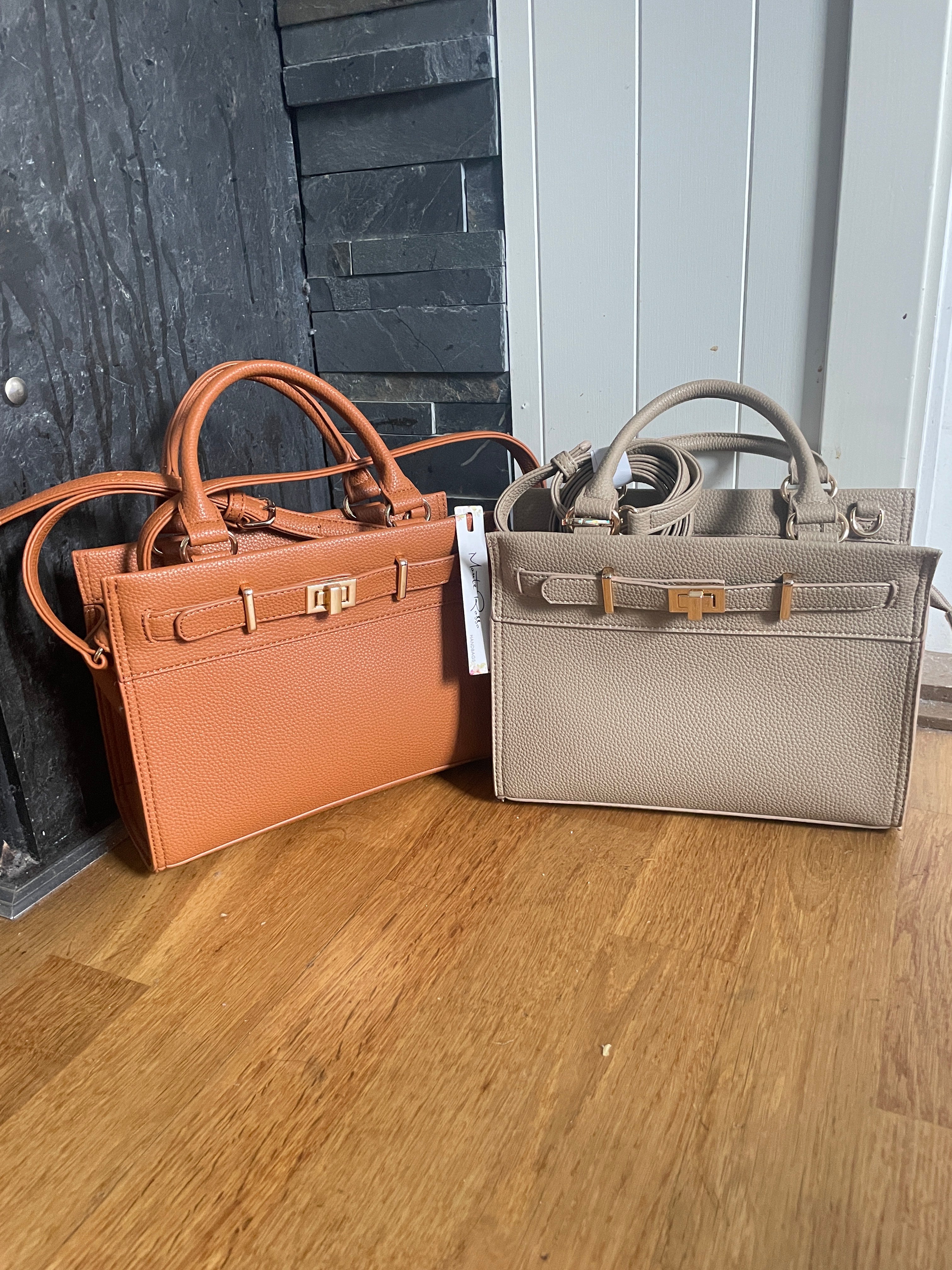 Monte Rosso leather bags