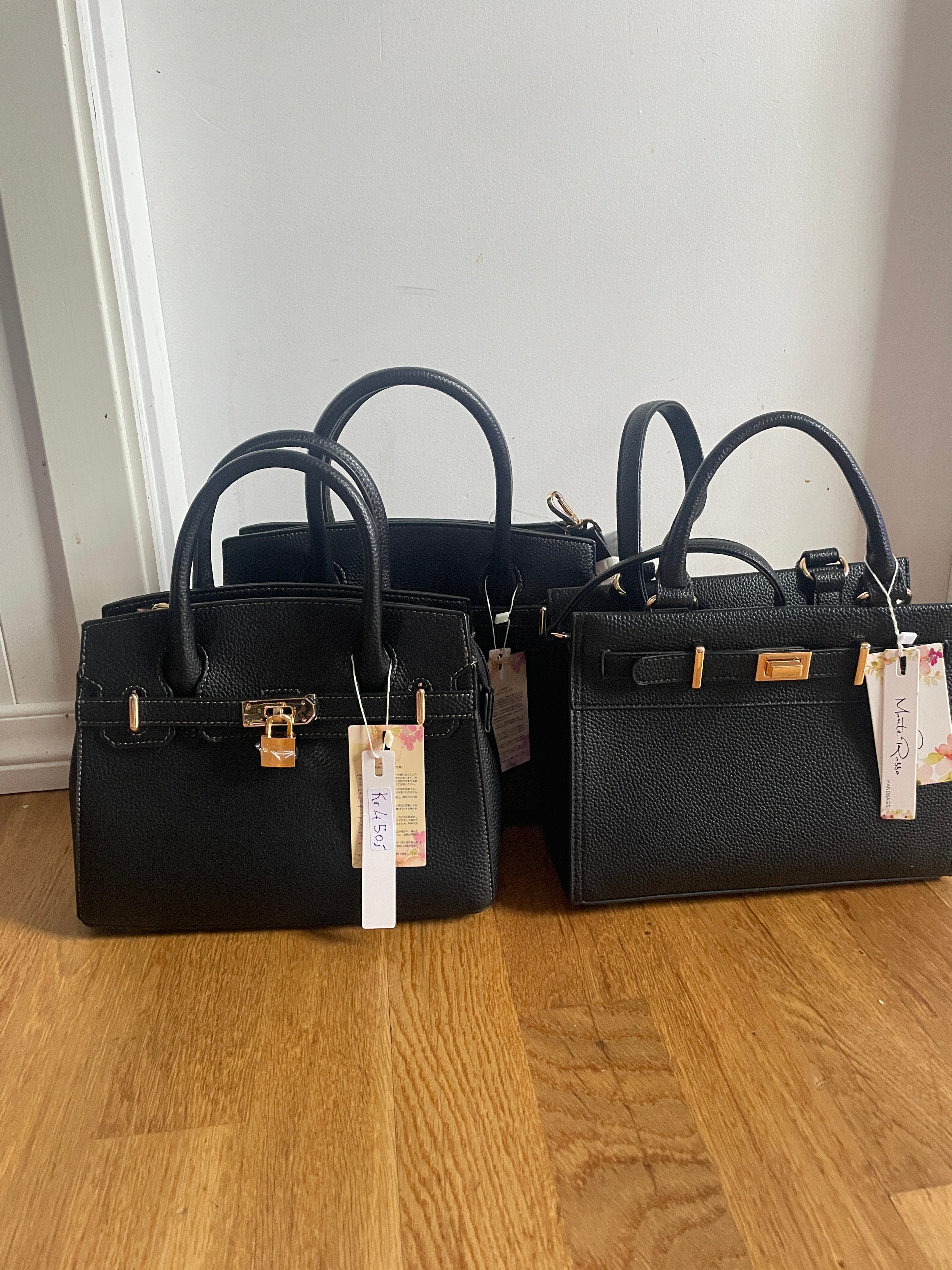 Monte Rosso leather bags